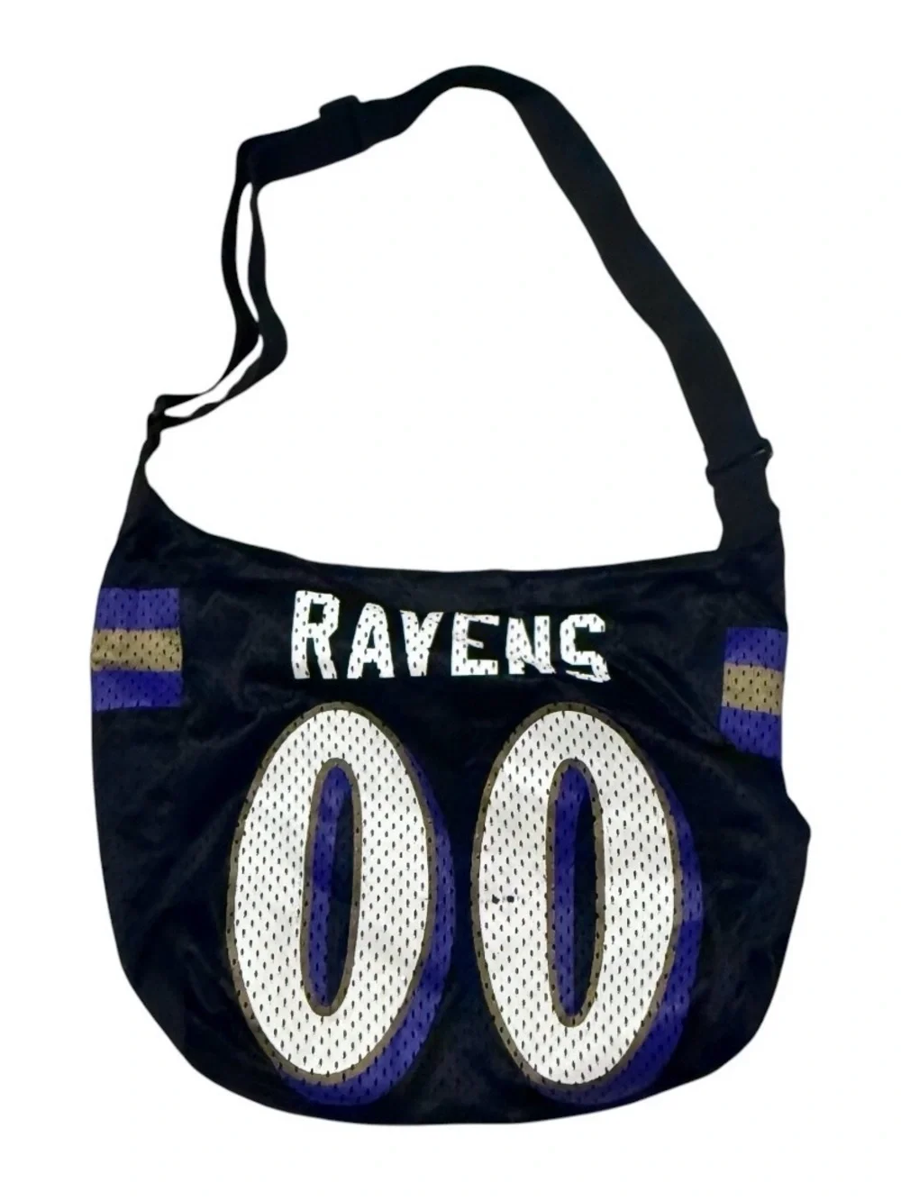 ProFANity NFL Baltimore Ravens No. 00 Jersey Hobo Bag